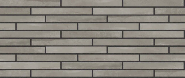 Клинкерная плитка Ригельная плитка «Рондини» 450×48мм ARENOSA Grey для фасада под кирпич