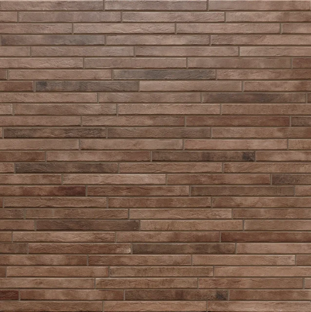 Клинкерная плитка Ригельная плитка «Рондини» 450×48мм NOLITA Brown для фасада под кирпич
