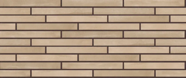 Клинкерная плитка Ригельная плитка «Рондини» 450×48мм ARENOSA Beige для фасада под кирпич