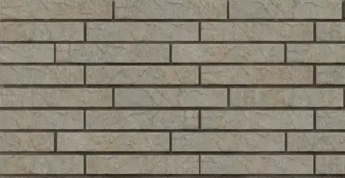 Клинкерная плитка Клинкер «Парадиж» ригель 400×65мм Eremite Taupe для фасада под кирпич