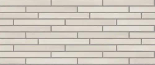 Клинкерная плитка Ригельная плитка «Рондини» 450×48мм ARENOSA Ivory для фасада под кирпич